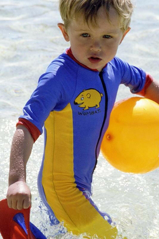 Ozi Varmints All In One Zip Sun Surf Suit - Sun Protection.