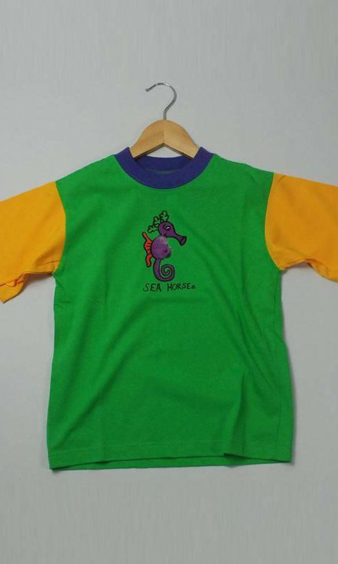 9063 Ozi Varmints Contrast T-Shirt - Emerald.