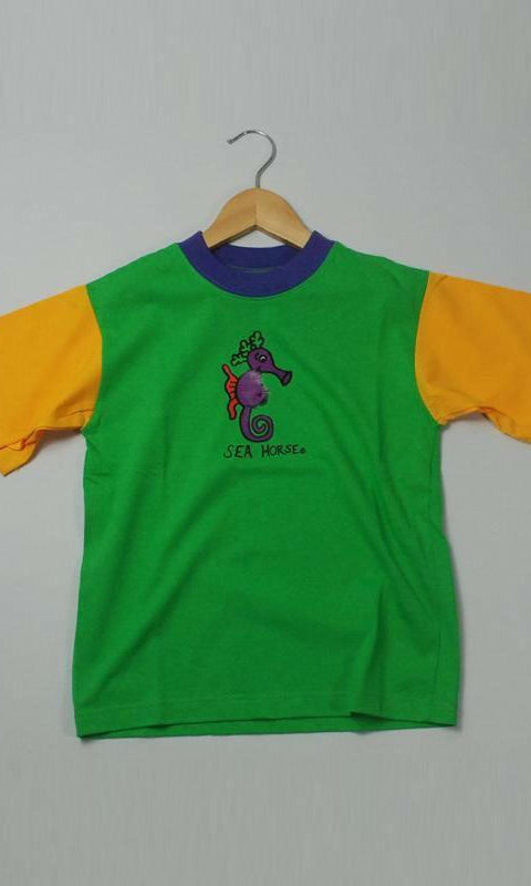 9063 Ozi Varmints Contrast T-Shirt - Emerald.