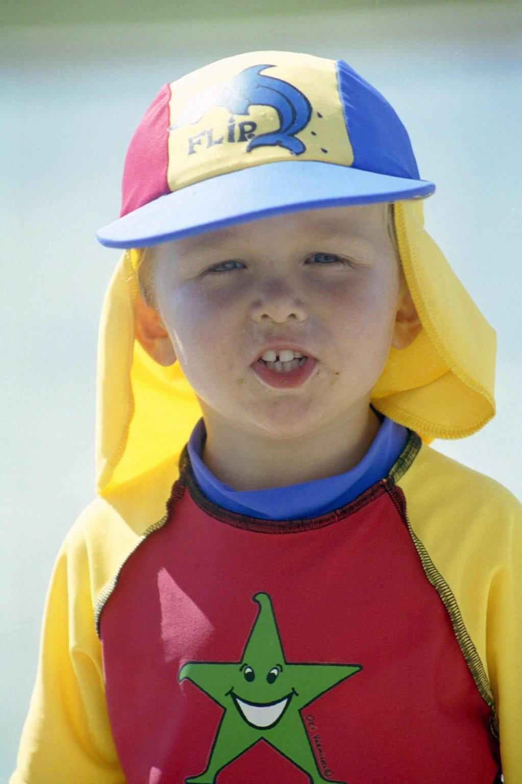Ozi Varmints Flap Cap- Sizes - SP50+ Sun Protections Swim Hats.