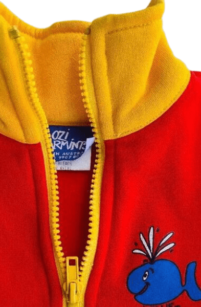 Ozi Varmints Zip Front Fleece Sweat Shirt.