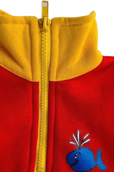 Ozi Varmints Zip Front Fleece Sweat Shirt.