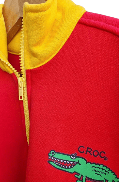 Ozi Varmints Zip Front Fleece Sweat Shirt.