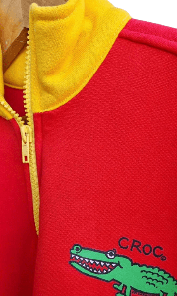 Ozi Varmints Zip Front Fleece Sweat Shirt.