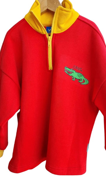 Ozi Varmints Zip Front Fleece Sweat Shirt.