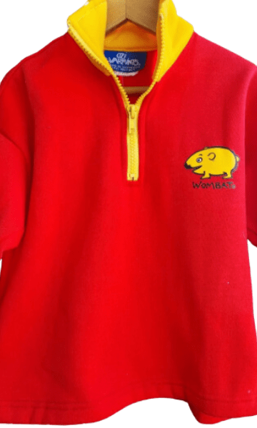 Ozi Varmints Zip Front Fleece Sweat Shirt.