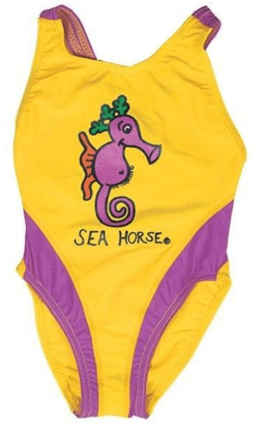 Ozi Varmints Seahorse Girls Spliced Racer - Sun Purple.