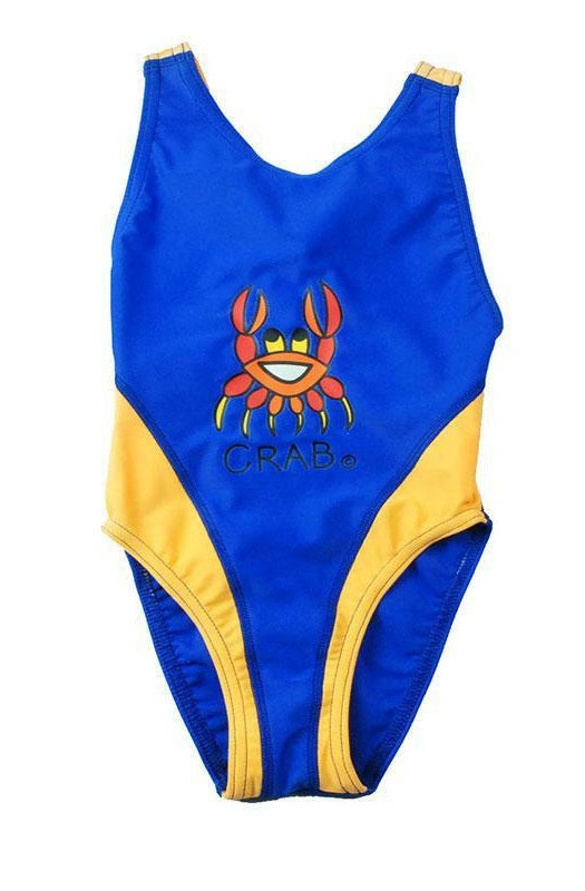 Ozi Varmints Girls Spliced Racer - SP50+ - Ocean/Sun.