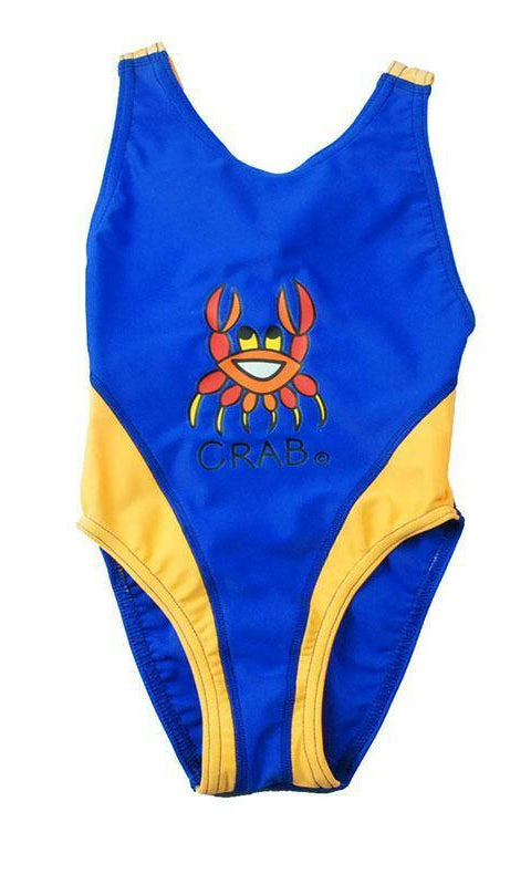 Ozi Varmints Girls Spliced Racer - SP50+ - Ocean/Sun.