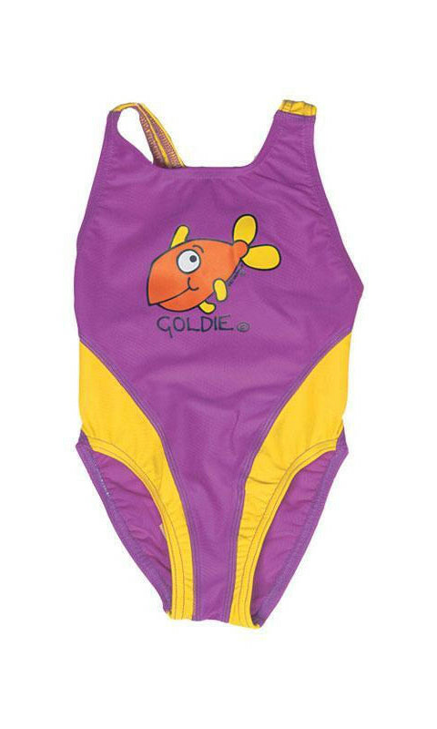 Ozi Varmints Girls Spliced Racer - SP50+ - Purple/Sun.