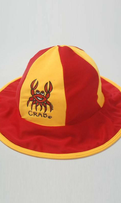9070 Ozi Varmints Lycra Panel Hat - Red/Sun.