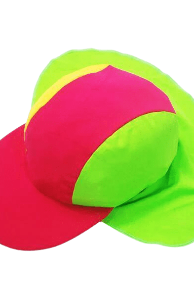Ozi Varmints Flap Cap SP50+ - Azlaia/Sun/Lime.