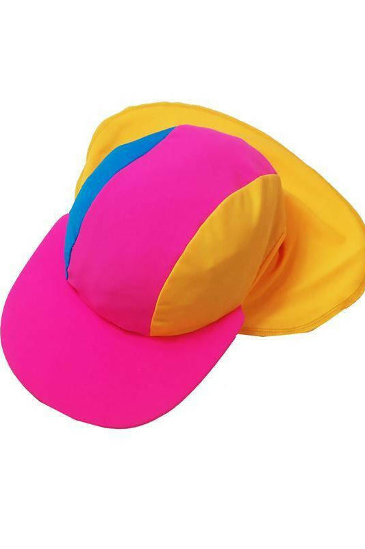 6005 Ozi Varmints Flap Capt- Sizes - SP50+ - Pink/Aqua/Sun.