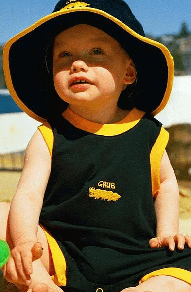 Ozi Varmints Towelling Hat - Navy Grub.