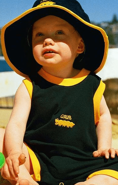 Ozi Varmints Towelling Hat - Navy Grub.
