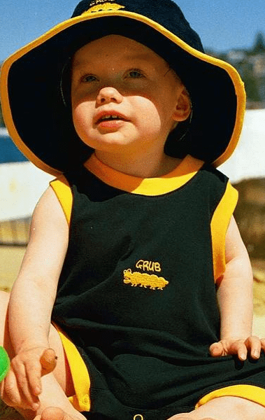 Ozi Varmints Towelling Hat - Navy Grub.
