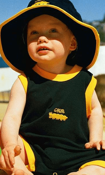 Ozi Varmints Towelling Hat - Navy Grub.