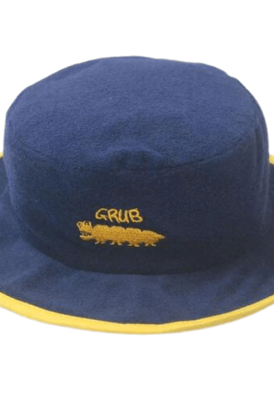 Ozi Varmints Towelling Hat - Navy Grub.