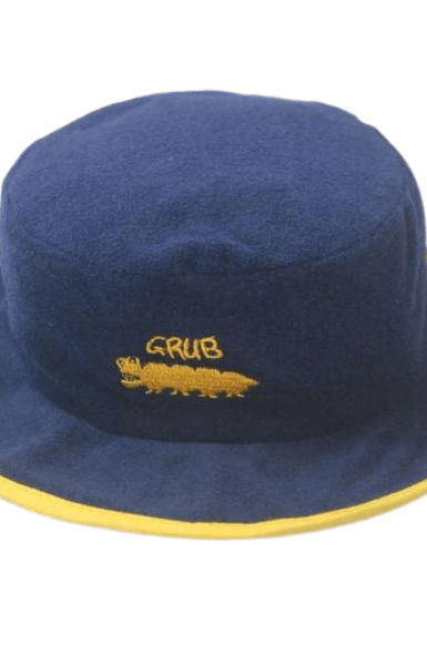 Ozi Varmints Towelling Hat - Navy Grub.