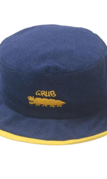 Ozi Varmints Towelling Hat - Navy Grub.