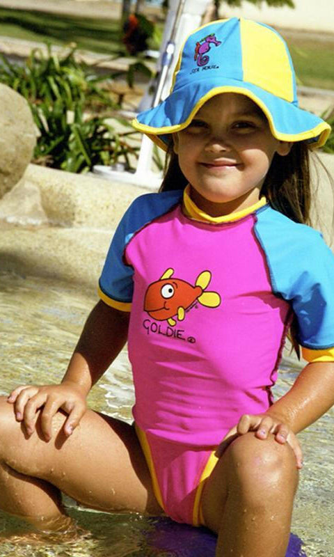 1006 Ozi Varmints Short Sleeve Rash Vest 50+UPF.