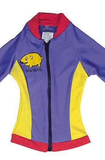 1005 Ozi Varmints Swim Jacket with Zip - SP50+ - Ocean.
