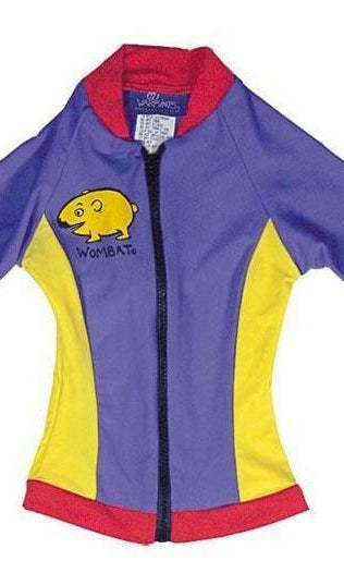 1005 Ozi Varmints Swim Jacket with Zip - SP50+ - Ocean.