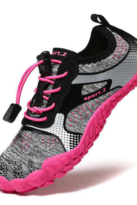 Water Aqua Neoprene Rubber Shoes - 206 Pink.
