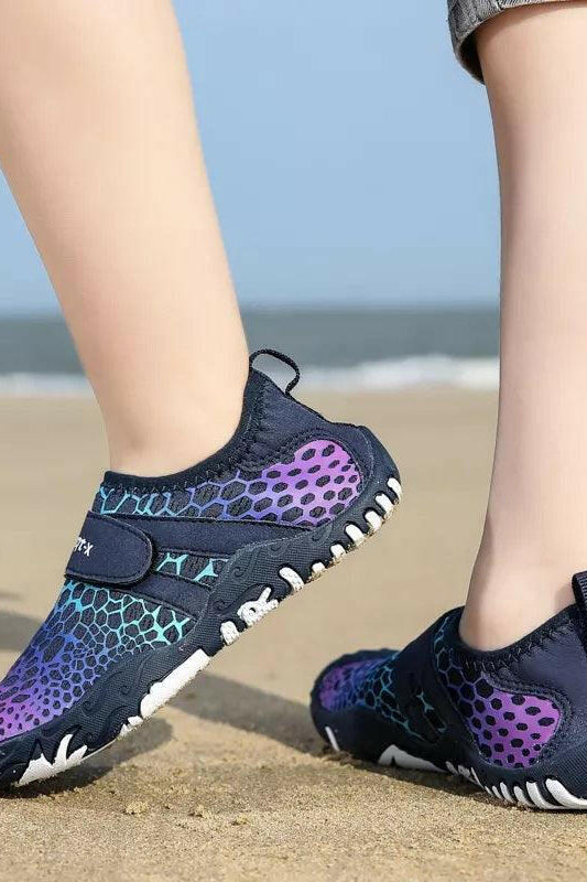 Water Aqua Neoprene Rubber Shoes - 2102- Black.