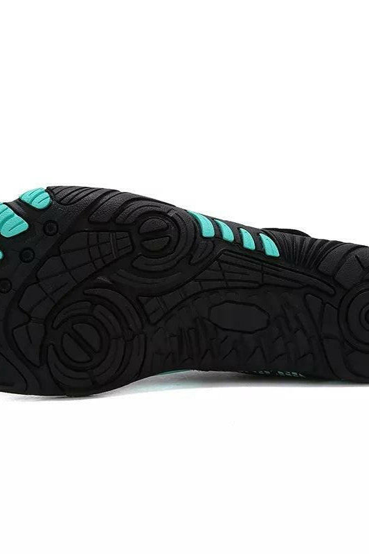 Water Shoes Kids Sports Z Neoprene Rubber Aqua Shoes - Mint.