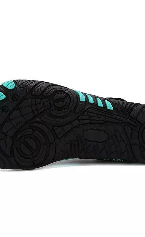 Water Shoes Kids Sports Z Neoprene Rubber Aqua Shoes - Mint.