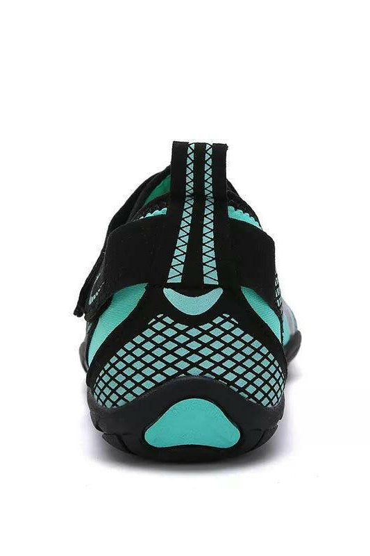Water Shoes Kids Sports Z Neoprene Rubber Aqua Shoes - Mint.