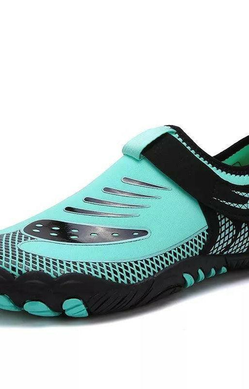Water Shoes Kids Sports Z Neoprene Rubber Aqua Shoes - Mint.