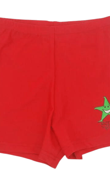 Ozi Varmints Boy Leg Swim Shorts - Red.