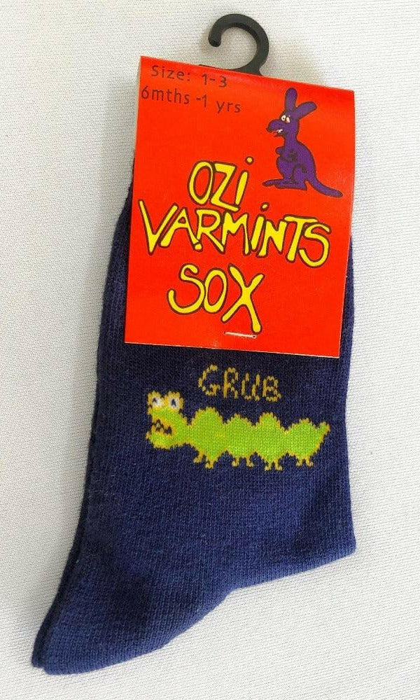 Ozi Varmints 2023 Coloured Socks Marine - Grub.