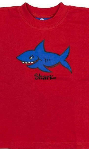 Ozi Varmints 9062 100% Cotton Solid T-Shirt Red - Shark.