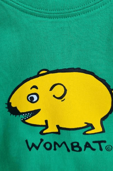 Ozi Varmints Cotton Solid T-Shirt Emerald.