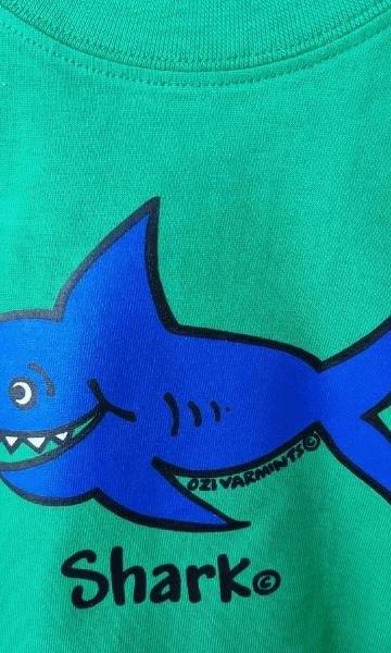 Ozi Varmints Cotton Solid T-Shirt Emerald.