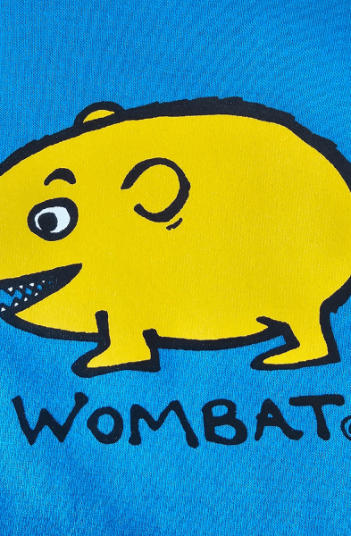 Ozi Varmints Cotton Solid T-Shirt - Wombat.