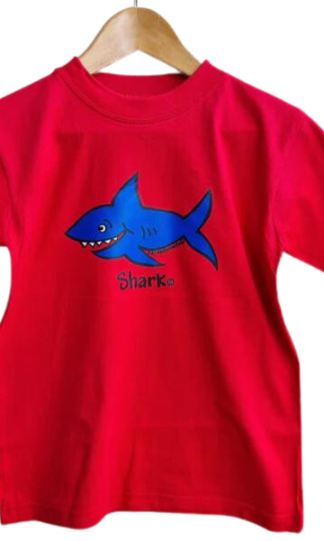 Ozi Varmints Kids Cotton T-Shirt Red.