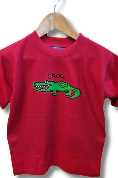 Ozi Varmints Kids Cotton T-Shirt Red.
