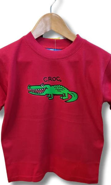 Ozi Varmints Kids Cotton T-Shirt Red.