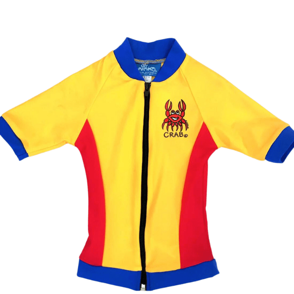 Ozi Varmints Swim Jacket with Zip - Sun/Crab.