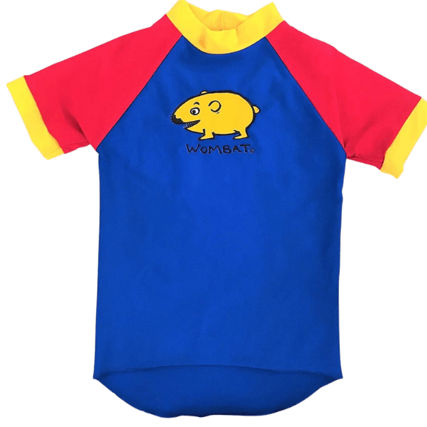 Ozi Varmints Short Sleeve Rash Vest - Ocean.