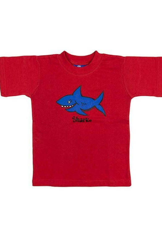 9062 Ozi Varmints Cotton Solid T-Shirt - Shark.