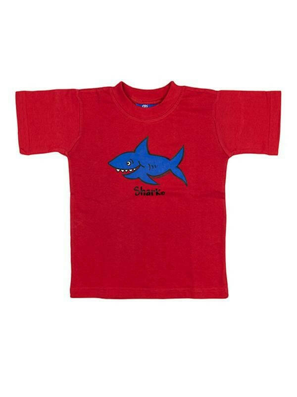 9062 Ozi Varmints Cotton Solid T-Shirt - Shark.