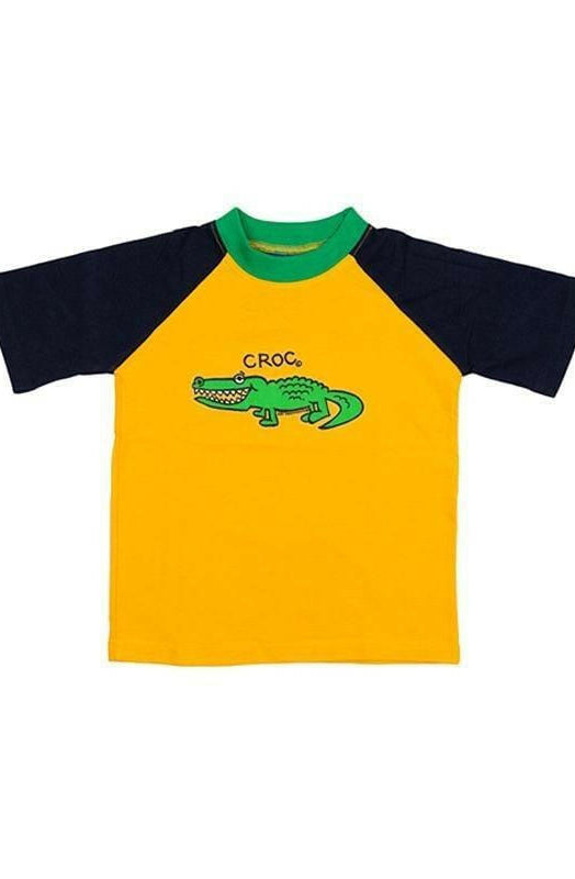 9063 Ozi Varmints Contrast Colour T-Shirt - Croc.