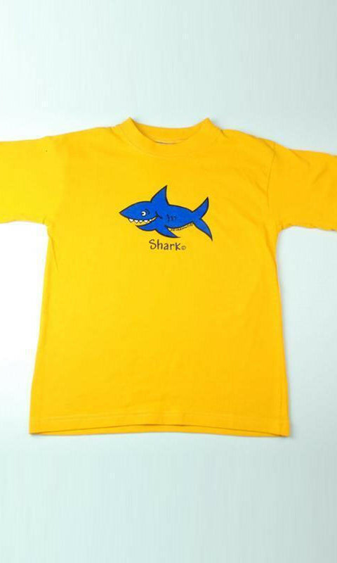 9062 Ozi Varmints Cotton Solid T-Shirt - Shark.