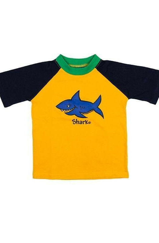 9063 Ozi Varmints Contrast Colour T-Shirt - Shark.