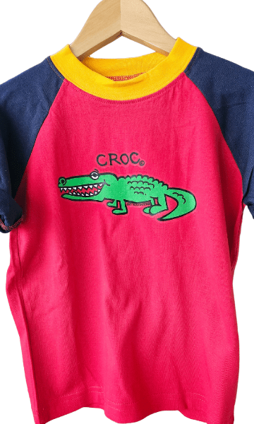 Ozi Varmints Contrast 100% Cotton T-Shirt RNS - Croc.